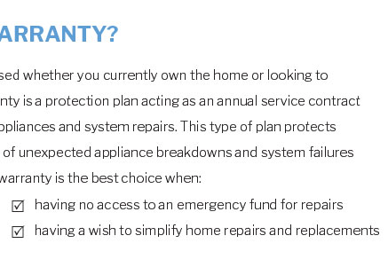 appliance warranty maricopa